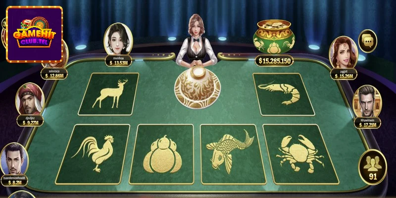 Thanh toán tiền thưởng nếu thắng cược bầu cua hit club