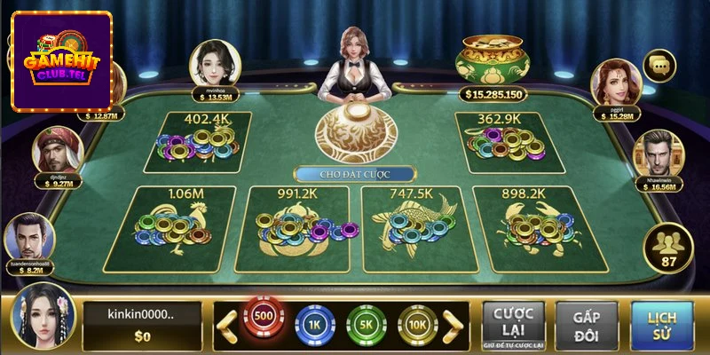 Tìm hiểu luật chơi cơ bản của game bầu cua hitclub