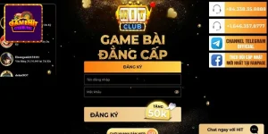 Đăng ký tài khoản tại cổng game hitclub bằng Facebook