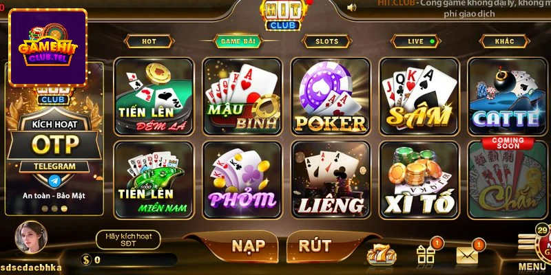 Game bài trực tuyến sử dụng công nghệ thực tế ảo tiên tiến