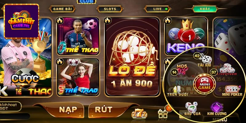 Hitclub một địa điểm lý tưởng cho những tay cược yêu thích minigame