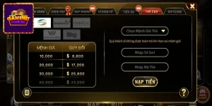 Hướng dẫn thao tác nạp tiền hit club bằng ví điện tử