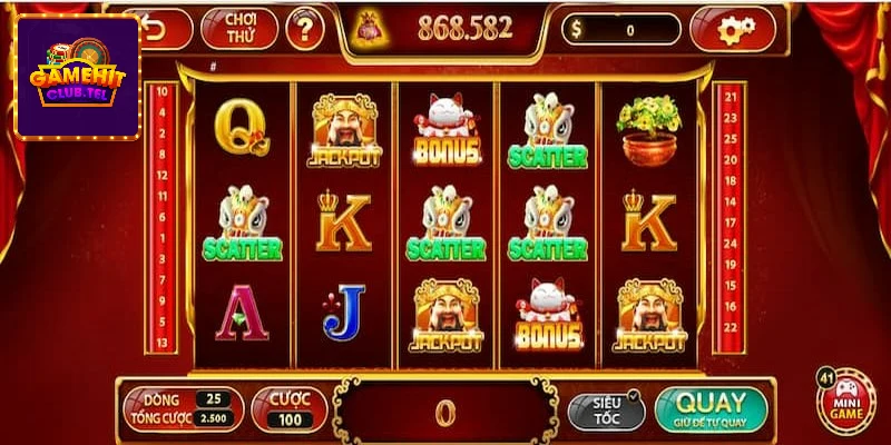 Trò chơi nổ hũ hit club thần tài có sức hút cực cuốn